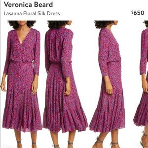 Veronica a beard Silk floral dress